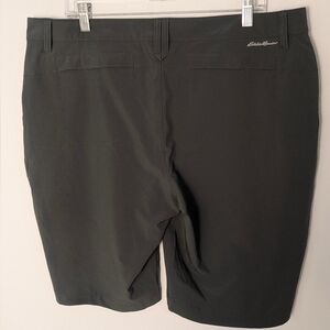 Eddie Bauer First Ascent Women’s 16 Nylon Spandex Hiking Shorts Gray Inseam 10"
